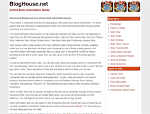 Tablet Screenshot of bloghouse.net